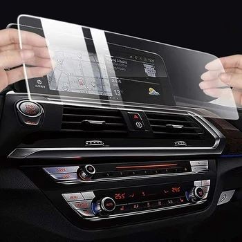 10.25 инчов GPS навигационен дисплей екран протектор филм за -BMW X3 G01 X4 G02 2018-2021 сензорен екран закалено стъкло филм-бум