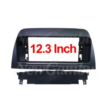 12.3 инча За MAZDA CX-5 2013 2014-2015 Frame аудио адаптер Dash Trim комплекти Facia панел радио плейър екран 2 Din