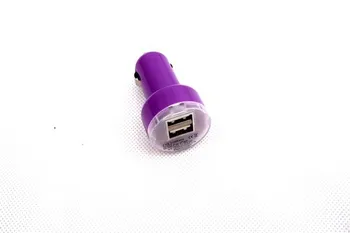 12V електрически контакт USB зарядно конвертор Cherry Purple Цвят