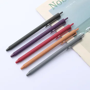 15pcs китайски стил ретро цвят гел писалка 0.5mm натиснете гел писалка канцеларски материали за училищни пособия