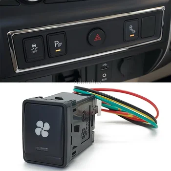 1PC кола LED Play бутон за превключване на задния диференциал за Nissan X-Trail T32 2014 Qashqai J11 2015 Tiida Xterra Силфи Теана C26 C2
