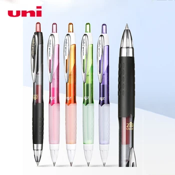 1pcs японски Uni Press тип гел писалка Umn-207 / umn-207F мек захват 0.5mm / 0.7mm гел писалка студент подпис / писалка за бизнес офис