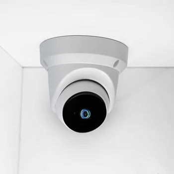 3MP WiFi IP камера V380 Pro App Интелигентна домашна сигурност Нощно виждане Вътрешен таван за монтиране Безжична куполна камера за видеонаблюдение