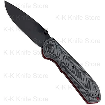 Bench 560BK Нож MadeM 560BK-1 - Freek 560-1, EDC джобен нож, острие с падаща точка, ръчно отваряне, ос