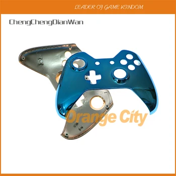 ChengChengDianWan Покрит хром Цветове Плътен преден капак Калъф за корпус за Xbox One XBOXONE Корпус на контролера Cover