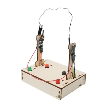 DIY Физически научен експериментален комплект Кръстосана линия на огън за деца Подаръци