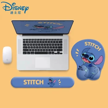 Disney Cartoon Cute Stitch Wrist Guard Mouse Pad Soft Pad Keyboard Hand Support 3d Mouse Pad Esports подарък за момчета и момичета