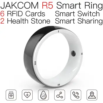 JAKCOM R5 Smart Ring Ново пристигане като slix qr код стикер securt канал аудио декодер метал дистанция маркер rfid 125khz