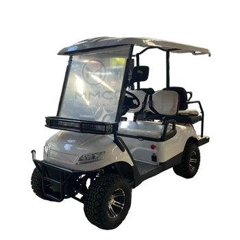MMC Персонализирана еволюция Повдигнати 2 + 2 местни литиеви батерии Електрически колички за голф 72V 5000W Golf Cart с CE DOT