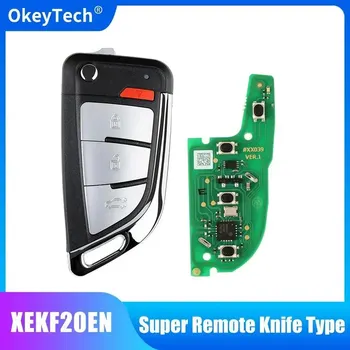 OkeyTech XEKF20EN Супер дистанционен нож тип 4 бутони със супер чип VVDI / VVDI2 Smart Key Tool