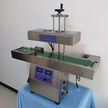 PBOBP електромагнитна индукционна машина за непрекъснато запечатване Машина за запечатване на алуминиево фолио Медицински уплътнител за бутилки 60-130mm