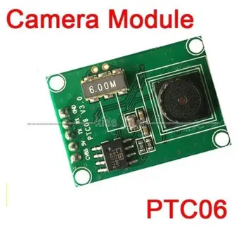 PTC06 Micro Serial JPEG камера модул CMOS 1/4 инчов TTL / UART интерфейс за AVR STM32 видео контролна картина