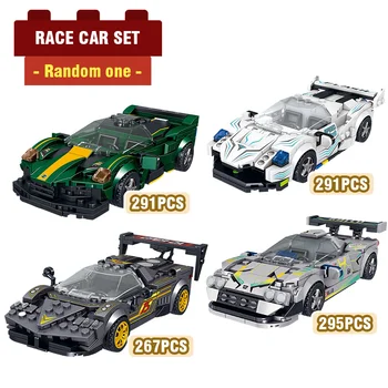 Sports Car Model Building Blocks Set Racing Car Assembly Toy for Kids Vehicle Model Table Decoration Toys for Boys Gift