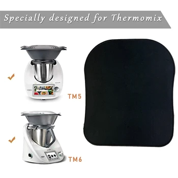 Thermomix TM5 TM6 TM21 TM31 Плъзгаща се подложка против замърсяване Аксесоари за подложки Clean Mobile Table Pad Stand Mixer Готварска печка Плъзгащи се подложки