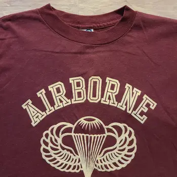 Vintage USAF T Shirt Мъжка средна въздушно-десантна тренировъчна тениска на ВВС на САЩ