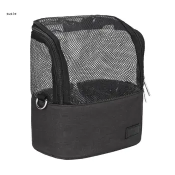 X7YA Стилна и практична четка за грим Козметична чанта за съхранение за художници