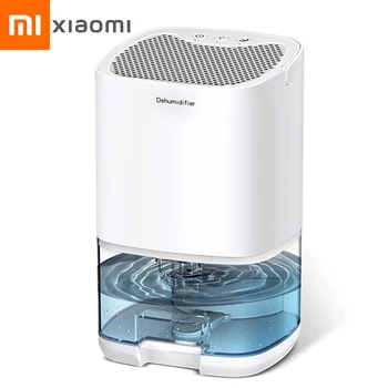 Xiaomi Dehumidifer 1000ml резервоар за вода 2 в 1 тихи абсорбери на влага с основен въздушен филтър въздушен влагоуловител Домашна стая Кухня