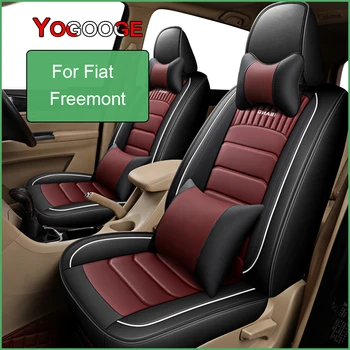 YOGOOGE Калъф за столче за кола за Fiat Freemont Croma Idea Интериор за автоаксесоари (1seat)