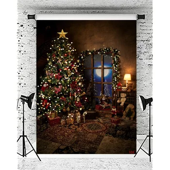 ZHISUXI Коледна украса Фотография Декори Магия Коледа вечер Честита Нова Година Creath Studio Background Props JD-16