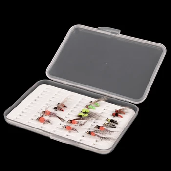 Водоустойчива кутия за риболов на муха Clear Slit пяна Риболовни принадлежности за съхранение Аксесоари за оборудване за риболовни принадлежности
