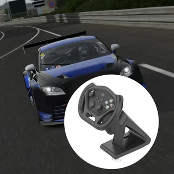 Геймърски волан със скоба за игрова конзола Автомобилна състезателна игра Професионален контролер за дръжка