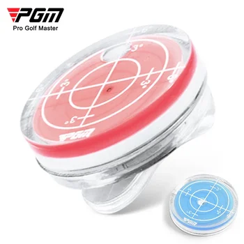 Голф пластмасов нивомер капачка клип подвижна магнитна топка марка голф модерен и изискан издръжлив наличен в два цвята