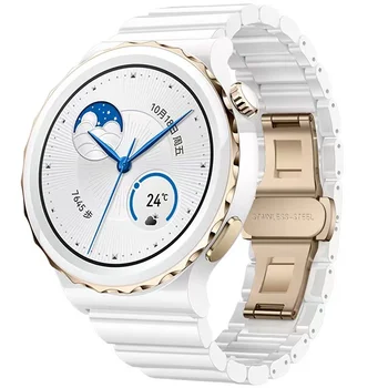 Керамична каишка За Samsung Galaxy часовник 5 4 3 Gear S3 Frontier Smart часовник заменя висок клас маншет За Huawei часовник GT2/3 Pro