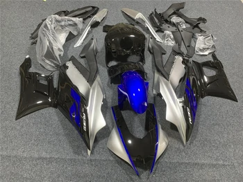 Комплект за обтекател на мотоциклети пасва на Yamaha R25 R3 19-22 R3 2019 2020 2021 2022 Обтекател син черен сребърен