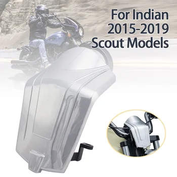 Мотоциклет тройно дърво контрол окабеляване покритие за индийски скаут модели 2015-2020 2023 хром декорация защита подходящ