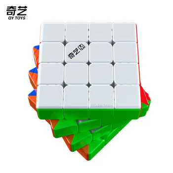 НОВ!! [ECube] QiYi M Pro 4x4x4 куб магнитен 4x4 M Pro професионален скорост куб без стикер магнит магия образователни играчки