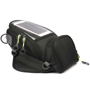 Нова мода мотоциклет резервоар чанта многофункционални водоустойчив мобилен телефон навигация чанта мотоциклет магнитни фиксирани масло резервоар чанта