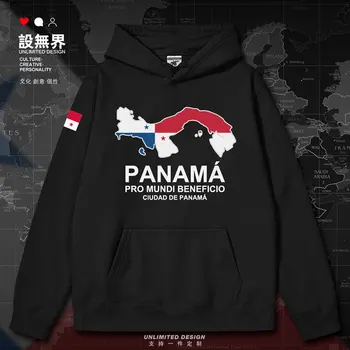Панама Национална карта мъжки качулки дълъг ръкав суитчър нов зимен улично облекло мода мъжки мъжки дрехи есен зима