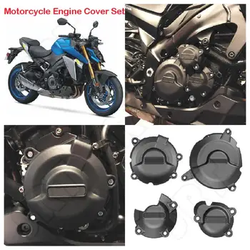 Подходящ за Suzuki GSXS 1000 GSX-S1000 F GT GSX-S 1000F 1000GT ABS L5-M2 2015-2023 Плъзгачи за вторичен капак на двигателя за мотоциклети