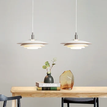 Популярен дизайнерски ресторант Полилей Nordic Modern Simple Coffee Shop Bar Creative Dinning Bedside Декоративна висяща лампа