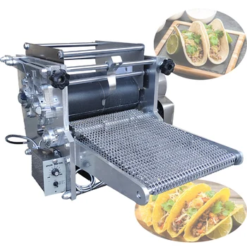  Регулиране на дебелината 110v 220v Автоматична машина за производство на тортила Roti Мексико Тортила машината за правене
