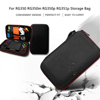 Ретро игрова конзола за защитна чанта Прахоустойчива чанта за съхранение на чанта за кутия за калъф за RG350 / RG350m / RG350p / RG351p Game Host