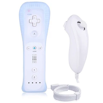 Силиконов мек капак за Wii игрови контролер Мек силиконов калъф Защитен ръкав за дистанционно управление Nintendo Wii