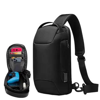 Удароустойчива чанта за съхранение Конзолен калъф Защитен Crossbody рамо гърдите раница пътуване дома съхранение чанта случай за парна палуба
