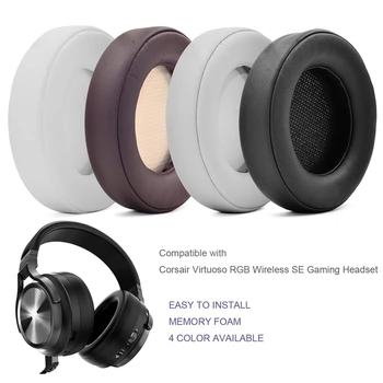 Удобни наушници възглавница за Corsair RGB слушалки слушалки части капка доставка
