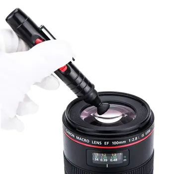 Четка за почистване на прах 3IN1 Комплект за почистване на фотоапарати Костюм Въздушни кърпички Комплект чиста кърпа за Gopro за Canon за видеокамера Nikon