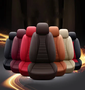 персонализирано покритие за столче за кола от телешка кожа за Peugeot 206 207 301 206 CC 307 CC 308 SW 407 2008 3008 607 4008 5008 аксесоари за кола стайлинг